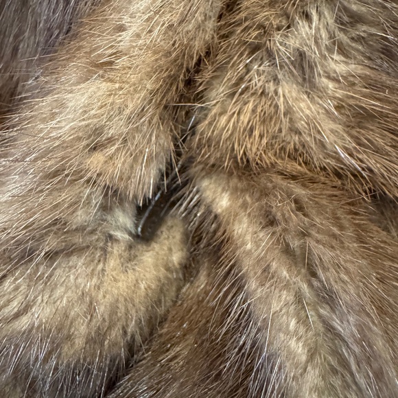 🌟 Vintage Full-Length Brown Mink Fur Coat - LaFlamme Fourrure Sz (M\L) + Bonus - Picture 9 of 16